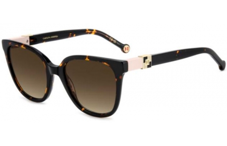 Gafas de Sol - Carolina Herrera - HER 0297/S - 086 (HA) HAVANA // BROWN GRADIENT