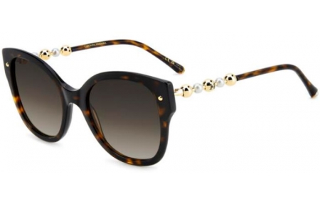 Gafas de Sol - Carolina Herrera - HER 0318/S - 086 (HA) HAVANA // BROWN GRADIENT