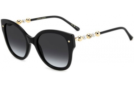 Gafas de Sol - Carolina Herrera - HER 0318/S - 807 (HA) BLACK // DARK GREY GRADIENT