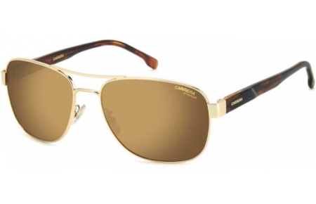 Gafas de Sol - Carrera - C FLEX 02/G/S - J5G (YL) GOLD // GOLD MIRROR POLARIZED