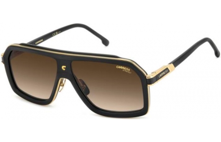 Gafas de Sol - Carrera - CA 1053/S/TI - 003 (86) MATTE BLACK // BLACK BROWN GRADIENT GREEN ANTIREFLECTION