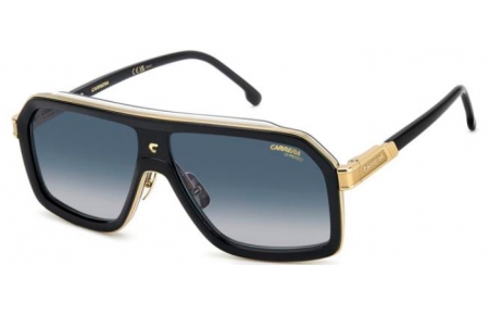 Gafas de Sol - Carrera - CA 1053/S/TI - 80S (08) BLACK // DARK BLUE GRADIENT