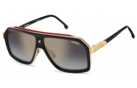 Gafas de Sol - Carrera - CA 1053/S/TI - OIT (FQ) BLACK // GREY GRADIENT GOLD MIRROR