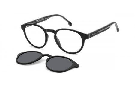 Frames - Carrera - CA 8066/CS - 08A (M9) BLACK GREY // CLEAR + CLIP ON GREY POLARIZED