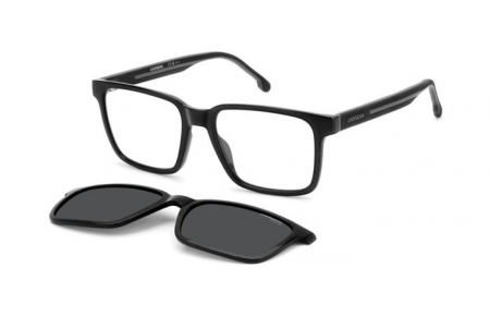 Gafas de Sol - Carrera - CA 8069/CS - 08A (M9) BLACK GREY // CLEAR + CLIP ON GREY POLARIZED