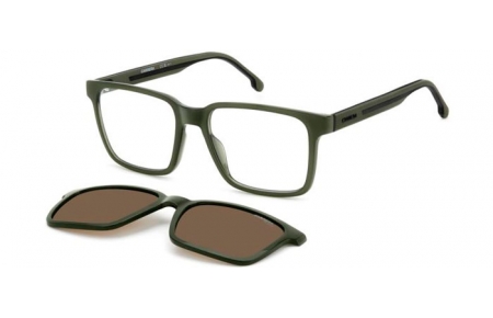 Gafas de Sol - Carrera - CA 8069/CS - TBO (SP) MILITARY GREEN // CLEAR + CLIP ON BRONZE POLARIZED