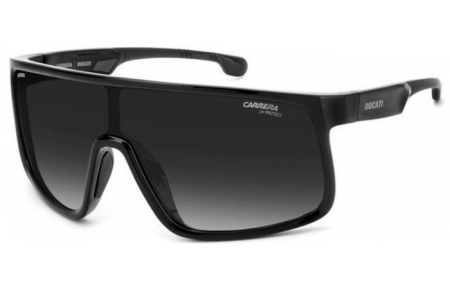 Gafas de Sol - Carrera - CARRERA DUCATI CARDUC 017/S - 807 (9O) BLACK // DARK GREY GRADIENT