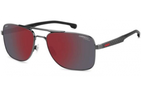 Gafas de Sol - Carrera - CARRERA DUCATI CARDUC 022/S - V81 (H4) DARK RUTHENIUM BLACK // RED MIRROR POLARIZED