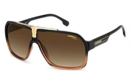 Gafas de Sol - Carrera - CARRERA 1014/S - R60 (HA) BLACK BROWN // BROWN GRADIENT