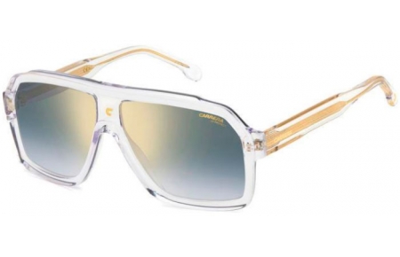 Gafas de Sol - Carrera - CARRERA 1053/S - 900 (1V) CRYSTAL // BLUE GRADIENT GOLD MIRROR