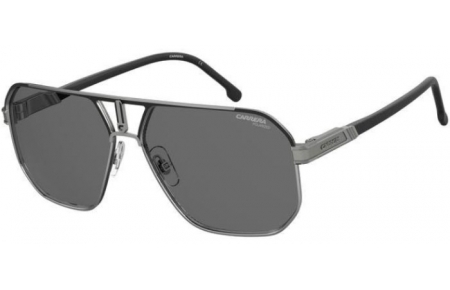 Gafas de Sol - Carrera - CARRERA 1062/S - RZZ (M9) MATTE BLACK DARK RUTHENIUM // GREY POLARIZED