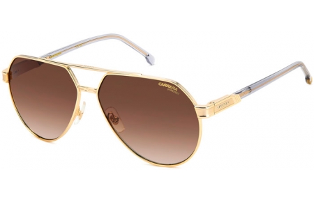 Sunglasses - Carrera - CARRERA 1067/S - 2F7 (HA) GOLD GREY // BROWN GRADIENT