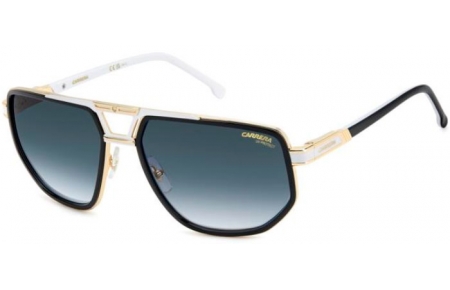 Gafas de Sol - Carrera - CARRERA 1072/S - 80S (08) BLACK GOLD // DARK BLUE GRADIENT