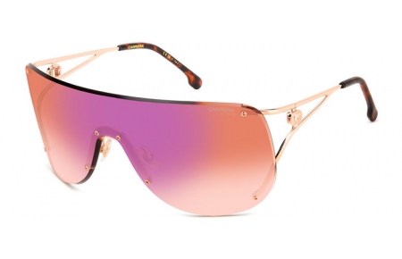 Gafas de Sol - Carrera - CARRERA 3006/S - DDB (A8) GOLD COPPER // BROWN GRADIENT BLUE MIRROR