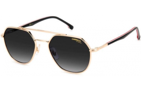 Gafas de Sol - Carrera - CARRERA 303/S - W97 (9O) GOLD STRIPED BLACK // DARK GREY GRADIENT