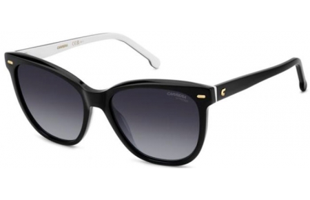 Gafas de Sol - Carrera - CARRERA 3043/S - 80S (9O) BLACK WHITE // DARK GREY GRADIENT