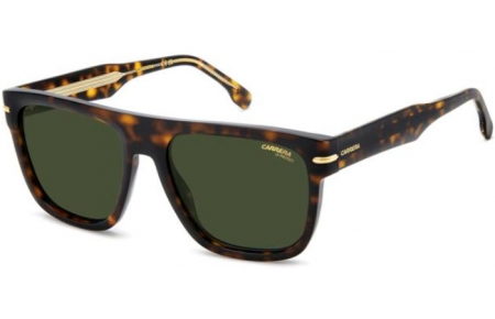 Gafas de Sol - Carrera - CARRERA 340/S - QUM (QT) DARK HAVANA GOLD // GREEN