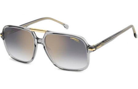 Sunglasses - Carrera - CARRERA 350/S - KB7 (FQ) GREY // GREY GRADIENT GOLD MIRROR