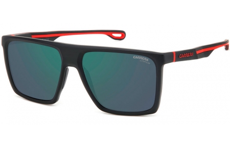 Gafas de Sol - Carrera - CARRERA 4019/S - BLX (Q3) MATTE BLACK RED // GREEN GREY MIRROR POLARIZED