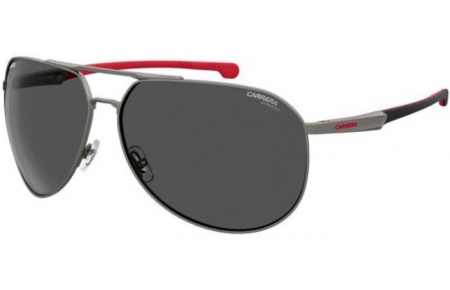 Gafas de Sol - Carrera - CARRERA DUCATI CARDUC 030/S - 3S3 (IR) MATTE DARK RUTHENIUM RED // GREY BLUE