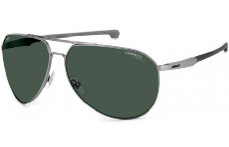 Gafas de Sol - Carrera - CARRERA DUCATI CARDUC 030/S - R80 (QT) MATTE DARK RUTHENIUM // GREEN