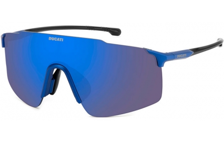 Gafas de Sol - Carrera - CARRERA DUCATI CARDUC 033/S - TZQ (XT) BLUE METALIZED // BLUE SKY MIRROR