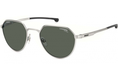 Gafas de Sol - Carrera - CARRERA DUCATI CARDUC 036/S - CTL (UC) MATTE PALLADIUM // GREEN POLARIZED