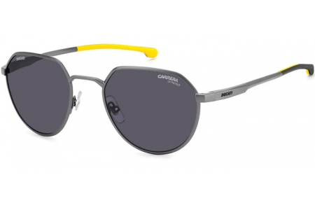 Gafas de Sol - Carrera - CARRERA DUCATI CARDUC 036/S - R80 (2K) MATTE DARK RUTHENIUM // DARK GREY