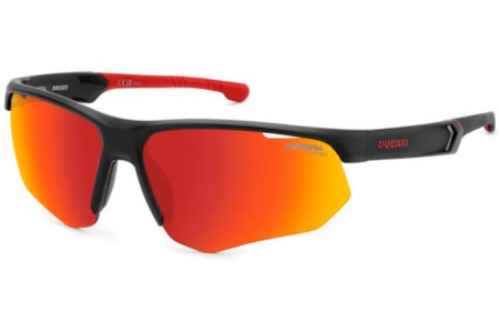 Gafas de Sol - Carrera - CARRERA DUCATI CARDUC 044/S - 003 (UZ) MATTE BLACK // RED MULTILAYER