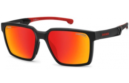 Gafas de Sol - Carrera - CARRERA DUCATI CARDUC 045/S - 003 (UZ) MATTE BLACK // RED MULTILAYER