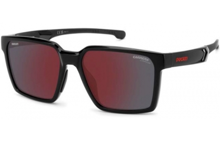 Gafas de Sol - Carrera - CARRERA DUCATI CARDUC 045/S - OIT (H4) BLACK RED // RED MIRROR POLARIZED