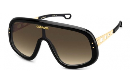 Gafas de Sol - Carrera - FLAGLAB 17 - 2M2 (86) BLACK GOLD // BLACK BROWN GREEN ANTIREFLECTION