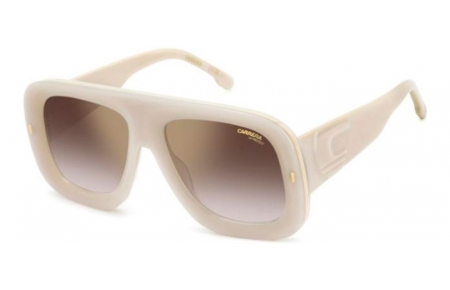 Gafas de Sol - Carrera - FLAGLAB 18 - SZJ (Y4) IVORY // BURGUNDY GRADIENT GOLD MIRROR