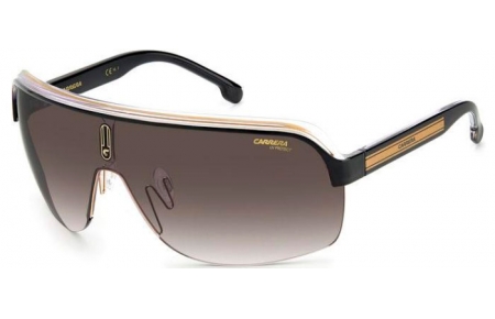 Gafas de Sol - Carrera - TOPCAR 1/N - 2M2 (HA) BLACK GOLD // BROWN GRADIENT