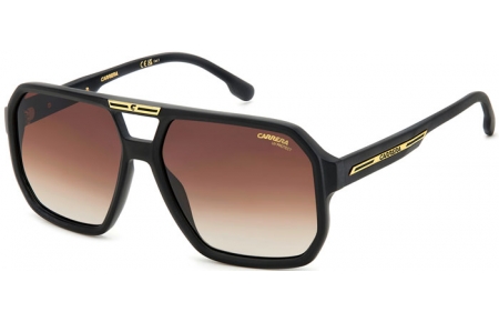 Sunglasses - Carrera - VICTORY C 01/S - 003 (86) MATTE BLACK // BLACK BROWN GRADIENT GREEN ANTIREFLECTION