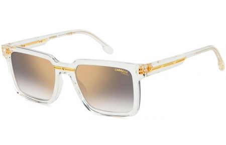 Gafas de Sol - Carrera - VICTORY C 02/S - 900 (FQ) CRYSTAL // GREY GRADIENT GOLD MIRROR