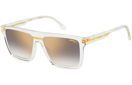 Gafas de Sol - Carrera - VICTORY C 03/S - 900 (FQ) CRYSTAL // GREY GRADIENT GOLD MIRROR