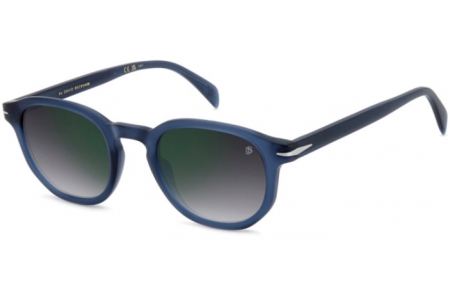 Gafas de Sol - David Beckham Eyewear - DB 1007/S - FLL (NU) BLUE // GREY GRADIENT GREEN MIRROR