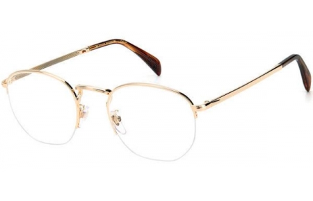 Monturas - David Beckham Eyewear - DB 1087 - 3CE GOLD STRIPED BROWN