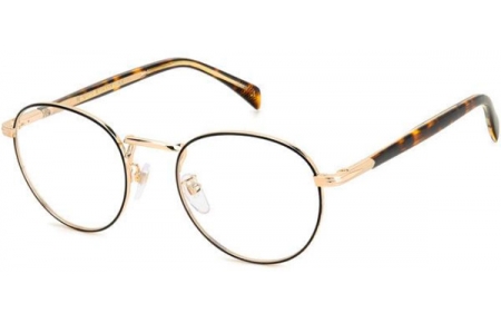 Monturas - David Beckham Eyewear - DB 1127 - I46 MATTE BLACK GOLD