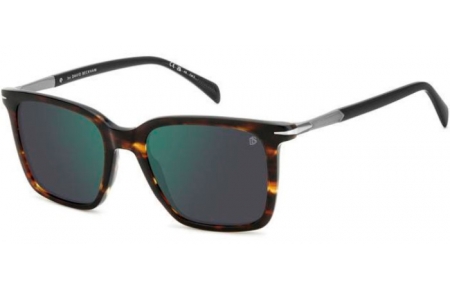 Gafas de Sol - David Beckham Eyewear - DB 1130/S - EX4 (MT) BROWN HORN // GREEN MIRROR