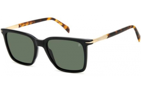 Gafas de Sol - David Beckham Eyewear - DB 1130/S - WR7 (O7) BLACK HAVANA // GREEN LIGHT GREEN ANTIREFLECTION