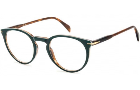 Monturas - David Beckham Eyewear - DB 1139 - RFD GREEN STRIPPED BROWN