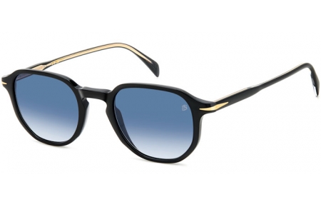 Gafas de Sol - David Beckham Eyewear - DB 1140/S - 807 (08) BLACK // DARK BLUE GRADIENT