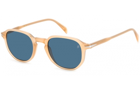 Gafas de Sol - David Beckham Eyewear - DB 1140/S - HAM (KU) CHAMPAGNE // BLUE GREY