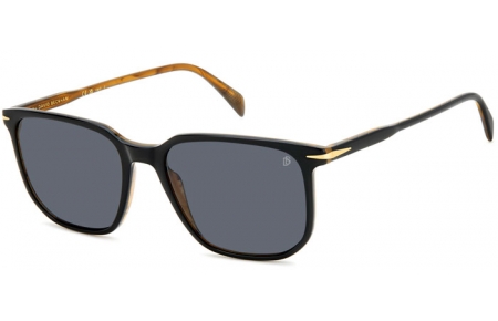 Gafas de Sol - David Beckham Eyewear - DB 1141/S - 05K (M9) BLACK STRIPED BROWN // GREY POLARIZED