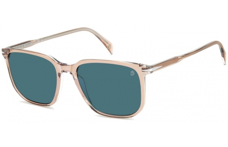 Gafas de Sol - David Beckham Eyewear - DB 1141/S - SD9 (KU) BEIGE CRYSTAL // BLUE