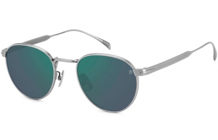 Gafas de Sol - David Beckham Eyewear - DB 1142/S - R81 (MT) MATTE RUTHENIUM // GREEN MIRROR