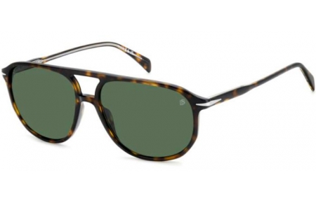 Gafas de Sol - David Beckham Eyewear - DB 1159/S - 086 (UC) HAVANA // GREEN POLARIZED