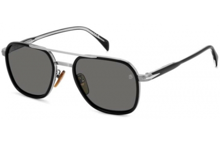 Gafas de Sol - David Beckham Eyewear - DB 1161/S - 284 (M9) BLACK RUTHENIUM // GREY POLARIZED